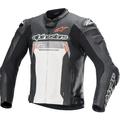 Alpinestars Missile V2 Ignition Mens Motorcycle Leather Jacket White 48 EUR