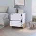 Minimalist Style Nightstand with 2-Large Capacity Drawers and Premium Top, Bedside Table Suitable for Any Bedroom Living Room