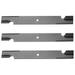 3PK USA Mower Blade for Exmark 60 Radius E-Series RAE708GEM60300