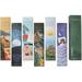 Folkulture Incense Sticks - Set of 6 Insenses (120 Sticks) for Relaxation - Balsam Cedarwood Jasmine White Woods & Oud Ocean Salt Pumpkin Spice Peppermint - Farmhouse Gift Set to Unwind