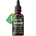 BRNR Keto Diet Diät Tropfen CB Hanföl für die Ketose aus Hanfsamenöl, hochdosiert mit Omega 3 und Alpha-Linolensäure, kaltgepresst, 30 ml (1100 Tropfen)