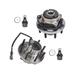 2003-2004 Ford F250 Super Duty Front Wheel Hub and Ball Joint Kit - Detroit Axle