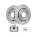 2008-2011 Dodge Grand Caravan Front Brake Rotor and Caliper Set - Detroit Axle