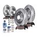 2013-2016 Chevrolet Sonic Front and Rear Brake Pad and Rotor Kit - Detroit Axle