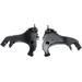 1998-2000 Nissan Frontier Front Control Arm and Ball Joint Assembly Set - Autopart Premium