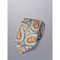 Charles Tyrwhitt Paisley Print Cotton and Silk Tie