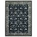 Nuit Arabe Lodi Navy Hand-Knotted Wool Area Rug 8'x10' - Amer Rug NUI200810