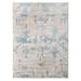 "Hamilton Stovall Light Blue Polyester Blend Area Rug 8'6""x11'6"" - Amer Rug HAM286116"