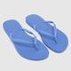 Havaianas slim sandals in blue