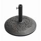 Pied de parasol base de lestage de parasol Bronze 50 cm 25 kg mod. Michigan