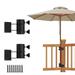 Duty Patio Umbrella Holder Patio Umbrella Stand Umbrella Clamp Mount Bracket