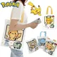 SLaura tle-Sac à main en toile Pokemon Pikachu pour femme Sac à main décontracté pour femme Sac