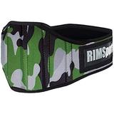 RIMSports Weight Lifting Gym Fitness Deadlift Squat Workout Pull up Belt Camouflage Green XXS