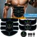 ABS Abdominal Stimulator EMS Training Toning Slim Belt Muscle Trainer Fitness