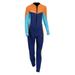 2.5mm Neoprene Wetsuit for Girls Boys Kids Wetsuits Thermal Full suits Diving Swimsuits Swim Suit Sun Protection Bathing Suit for Snorkeling Blue Sizes 14