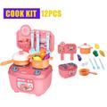 Pretend Play Food Sets for Kids Kitchen Pizza Toy Food Cutting Fake Food Fruits Vegetables Play Kitchen Accessories Gifts