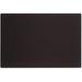 ZQRPCA 7684BK Fabric Bulletin Board Frameless w/Hardware 4-Ft x3-Ft Black