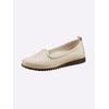 Slipper ANDREA CONTI, Damen, Gr. 40, beige (ecru), Glattleder, Leder, sportlich, Schuhe