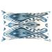 Canvello Turkish Navy Blue And White Pillows - TI 60 - 16"x24"
