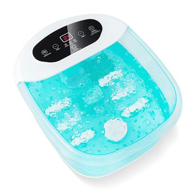 Gymax Foot Spa Massager Foot Bath Soak Tub with Heat Bubble Massage