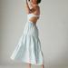 Lucky Brand Open Back Stripe Denim Dress - Women's Clothing Dresses in On Track, Size XL