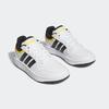 Sneaker ADIDAS SPORTSWEAR "HOOPS", Gr. 33, schwarz-weiß (cloud weiß, core schwarz, bold gold), Synthetik, Textil, sportlich, Schuhe