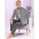 Hausanzug FEEL GOOD Gr. 22/23, lila (anthrazit, flieder, gemustert) Damen Homewear-Sets Pyjamas