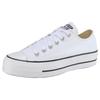 Sneaker CONVERSE "CHUCK TAYLOR ALL STAR PLATFORM CANVAS", Gr. 37,5, weiß, Textil, sportlich, Schuhe