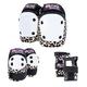Six Pack Combo Pad Protection Kit including Knee Pads, Elbow Pads and Wrist Guards from 187 Killer Pads and Moxi Skates - Child to Adult Sizes (Leopard, S/M)