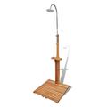 Suiwen Wooden Garden High Pressure Shower, Shower Set, Universal Shower