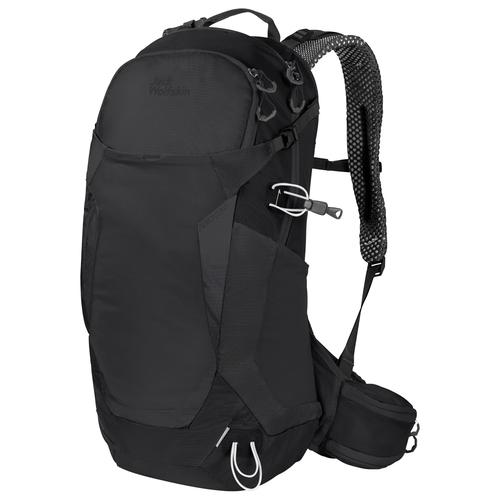 "Wanderrucksack JACK WOLFSKIN ""CROSSTRAIL 24 LT"" Rucksäcke schwarz (black) Wanderrucksäcke"