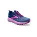 Brooks Cascadia 17 Running Shoes - Women's Navy/Purple/Violet 6.5 Narrow 1203921B449.065