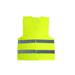 10PCS Hi Vis Vest Yellow Orange High Viz Visibility Waistcoat Safety Work High Visibility Neon Safety Vest Reflective (One Size)