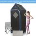 Portable Full Size Infrared Sauna Tent, Spa, Detox, Therapy, Black