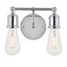 Elegant Lighting Serif 2 Light 9" Wide Bathroom Vanity Light