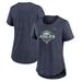 Women's Nike Heather Navy 2023 MLB All-Star Game Compass Tri-Blend T-Shirt