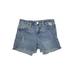 Joe's Jeans Denim Shorts - Mid/Reg Rise: Blue Bottoms - Women's Size 24 - Stonewash