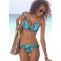 Push-Up-Bikini VIVANCE Gr. 34, Cup AA, bunt (schwarz, bedruckt, bunt) Damen Bikini-Sets Ocean Blue