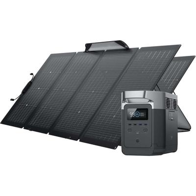 EcoFlow Portable Power Station w/1 Solar Panel 220...