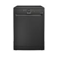 Indesit D2Fhk26B Fullsize 14 Place Setting Freestanding Dishwasher - Black