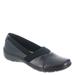 Clarks Cora Charm - Womens 8 Black Slip On Medium