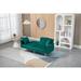 Velvet Loveseats Sofa Bed Modern Sectional Couches Sofa Mid Century Sleep Sofa with 2 Toss Pillows Sofa Bed, for Living Room