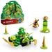 LEGO NINJAGO Lloydâ€™s Dragon Power Spinjitzu Spin 71779 Green Spinning Building Toy with Ninja Lloyd Minifigure Gift Idea for Boy and Girl Ninja Fans Ages 6+ Who Love Interactive Action Toys