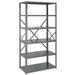 Quantum Storage 5 Shelf Steel Shelving Unit 75 in.