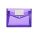 Waterproof File Folder Expanding File Wallet Document Folder with Snap Button