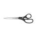 2Pc Westcott KleenEarth Basic Plastic Handle Scissors 9 Long 4.25 Cut Length Black Straight Handle