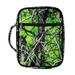 Renewold Camo Hunting Green Bible Bag Pocket Zipper Handle for Novel Prayer Diary Boys Kids Students Protective Bible Tote Bag