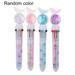 Hesroicy Lovely Design Ballpoint Pen - Fluent Write - 10 Colors - Cartoon Hand Account Pen - Student Supplies