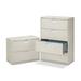 2 Drawer Lateral File W-Lock- 36in.x19-.25in.x28-.38in.- Charcoal