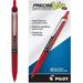 PILOT Precise V10 RT Refillable & Retractable Rolling Ball Pens Bold Point Red Ink 12-Pack (13456)